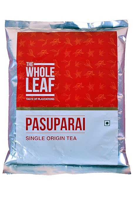 AVT Pasuparai Single Origin Black Tea | The Whole Leaf | Granule | 1Kg | CTC | BOP | Premium Blend | Kerala Idukki Special | Rich Flavor